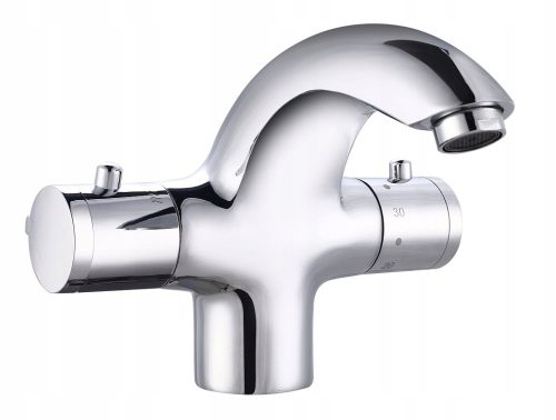 Termo series floor-standing washbasin mixer, chrome