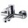 Hagser Lisa single-lever wall-mounted bath and shower faucet, chrome