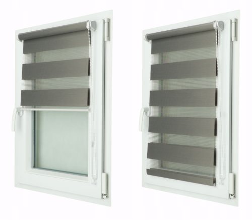  Day and night blinds made to measure with tensioner 53x150 cm