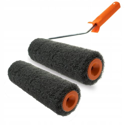 Solid roller for applying plaster, 0.5 kg roller