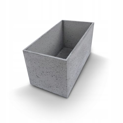  INdecori flowerpot 100 x 50 x 50 cm, concrete grey