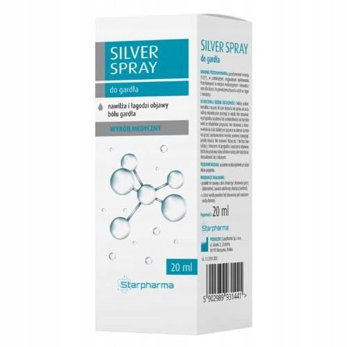  Silver throat spray Starpharma 20 ml