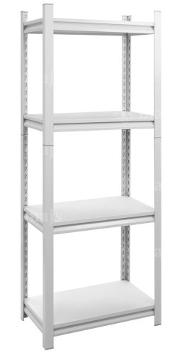 T4ALL metal storage rack, 153 x 60 x 35 cm, max. 100 kg per rack