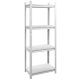 T4ALL metal storage rack, 153 x 60 x 35 cm, max. 100 kg per rack