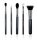  Jessup Natural Bristle Makeup Brush Set