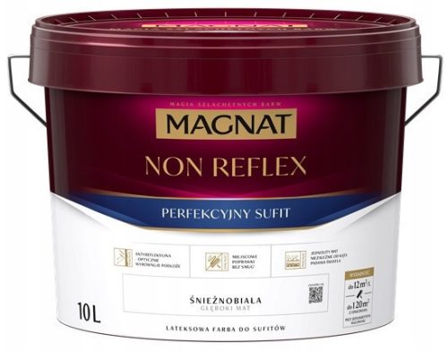 Magnat Latex Wall Paint 10 l, Snow White matt