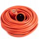 Garden extension cable, single garden 20 m, 1 pc. sockets, orange