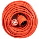 Garden extension cable 30 m, 1 pc. sockets, red