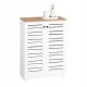  SoBuy bathroom cabinet with doors BZR41-W