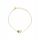  925 SILVER HEART GOLD PLATED BRACELET WITH ZIRCONIES
