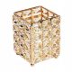 Boxes and Chests Organizer Gold Glass Powder