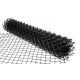 Shade net for fence - GALVANIZED + PVC FENCE MESH BLACK 3.1 mm 55 10 m