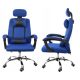  Giosedio GPX008 Gaming Chair, Black and Blue Mesh