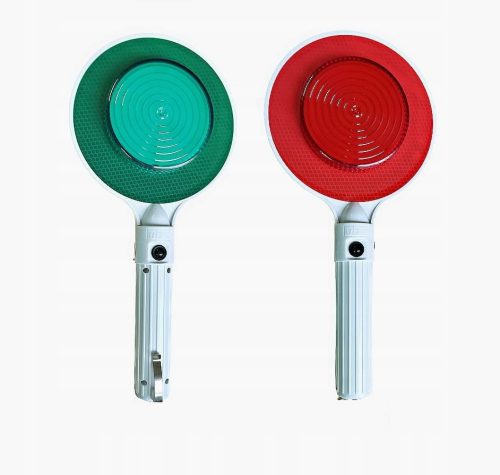 Illuminated LED road lollipop for traffic control