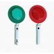Illuminated LED road lollipop for traffic control