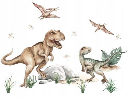  DINOSAUR Wall Stickers for Kids XXL