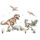  DINOSAUR Wall Stickers for Kids XXL