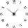 Clock for home interior wall clock black 40cm