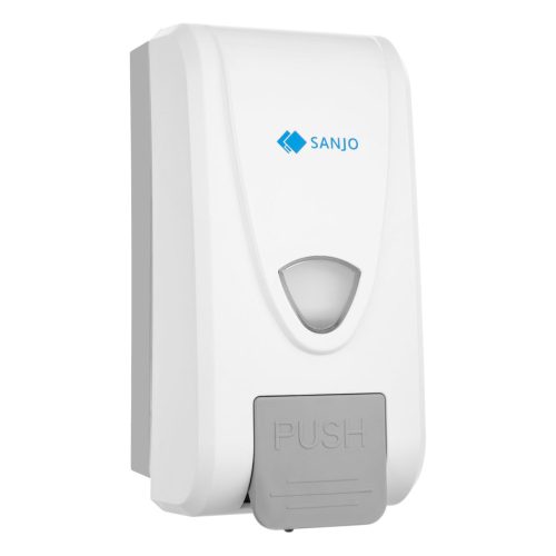 Manual wall-mounted soap dispenser Sanjo 1000 ml white