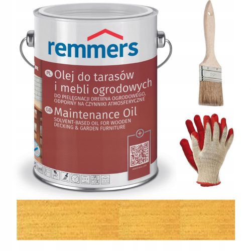 Remmers Pflege-ol Terrace Oil 2.5L Light Oak