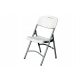 Tables et chaises de jardin pour terrasse Chaises Lazur, plastique CATERING, blanc