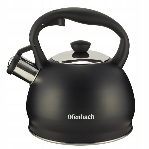 Kettles and Teapots Traditional steel kettle, Ofenbach, 2 l, black