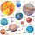  VERY LARGE WALL STICKER PLANET SPACE XXL