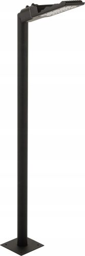  Nowodvorski rectangular light pole with integrated LED source, 118 cm, black