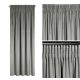 Ready-made curtains Ribbon curtain, tunnel, frogs 140 cm x 270 cm