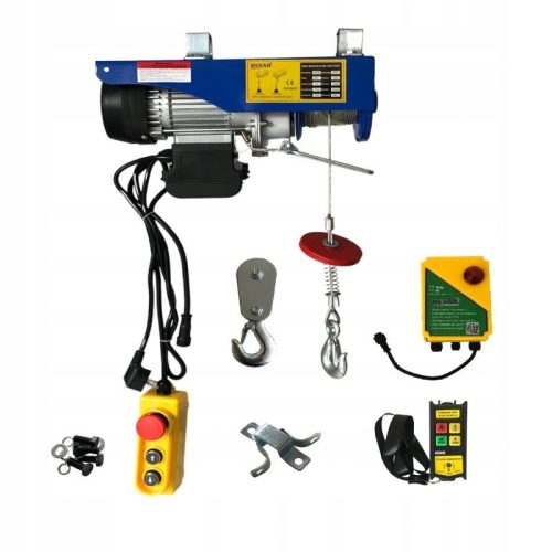 Husar Winch BST P 400/800 winch with radio remote control