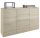  Mobene Modern Chest of Drawers 160 x 40 x 98 cm, matt Sonoma oak