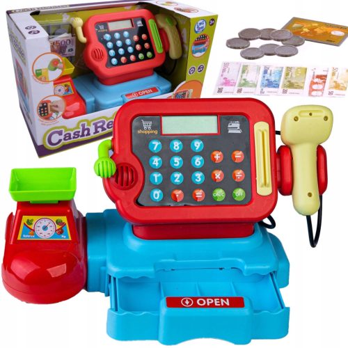  Electronic cash register for children fun in the shop