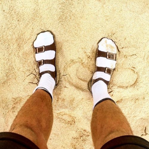 Cool, funny gadgets GIFT for HUSBAND funny socks JANUSZA'S SANDALS