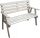 Benches for garden and terrace Wooden bench with backrest 120 x 63 cm