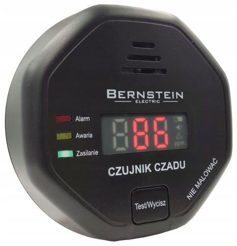 Bernstein CMD-01NJ carbon monoxide detector, black