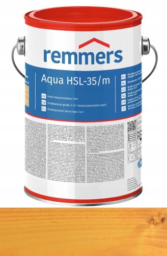 Remmers HSL-35/m Lazura Drawna Wodna 5L Sosna