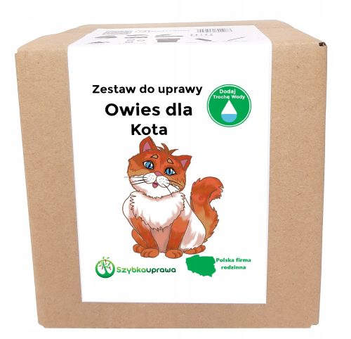  Oat Growing Kit for Cats