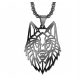  Silver Pendant WOLF pendant silver