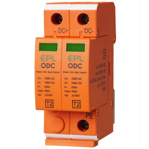  Adelid 1000 V IP20 32 A surge arrester