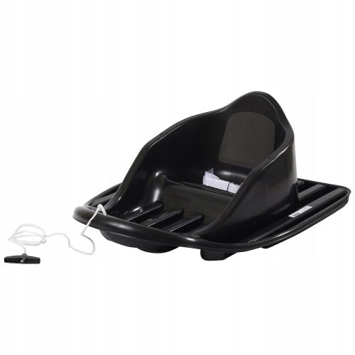  PLASTIC SLED WITH BACKREST FOR CHILDREN STIGA BABY CRUISER BLACK