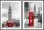 Pictures on the wall PICTURE Poster 50x70 Diptych Big Ben Stand London