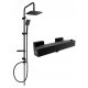  Mexen Tord + Slim surface-mounted shower set