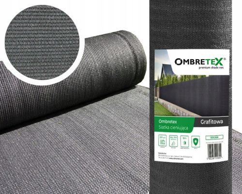 Ombretex-Zaunabdecknetz 1,5x50 m grau