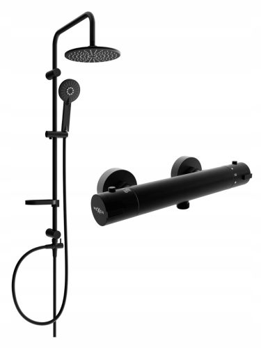 Mexen Carl + Kai surface-mounted shower set