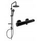 Mexen Carl + Kai surface-mounted shower set