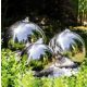  Garden fountain with stainless steel balls 28-48