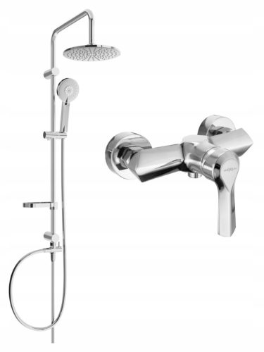  Mexen Carl + Sabre surface-mounted shower set