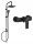 Mexen Tord + Lynx surface-mounted shower set