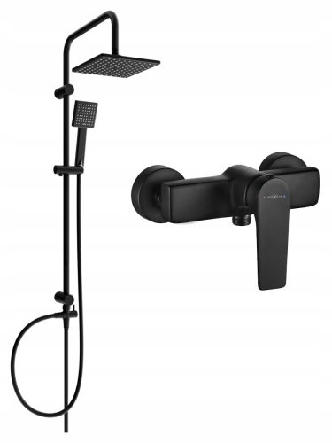 Mexen Tord + Lynx surface-mounted shower set