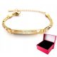  Cazz bracelet in gold steel 20 cm